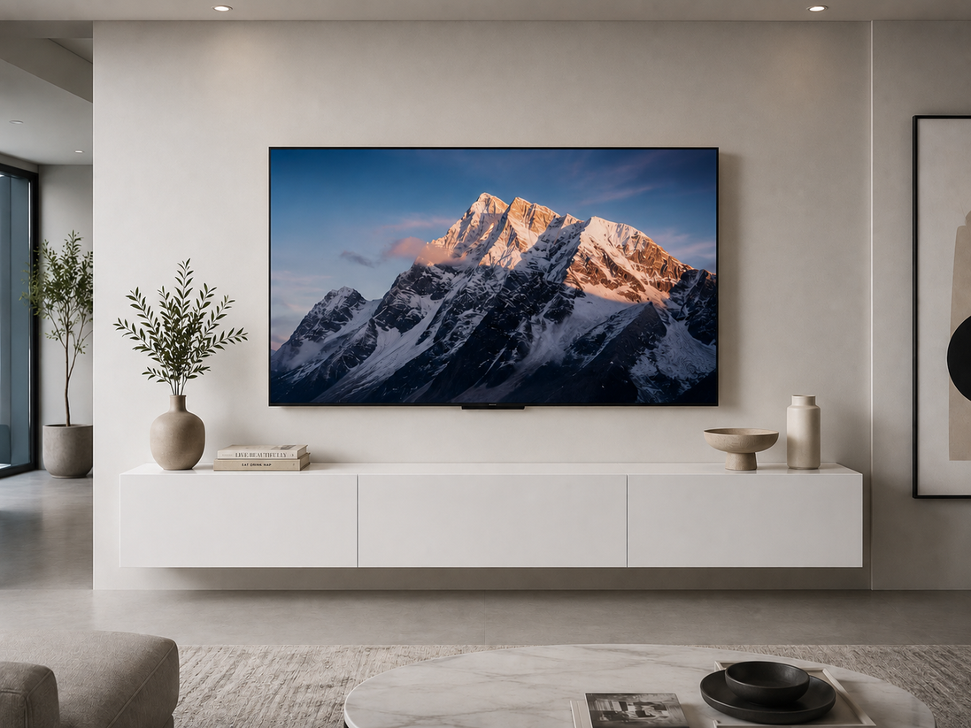 TV Unit 8' Modelo White Gloss