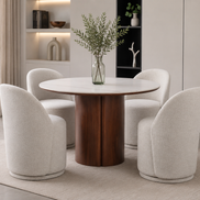 'Coming Soon' ELENA Dining Table + (4) ELISA Dining Chair