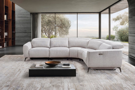 FELIX Sectional w/ Dual Power Recliner