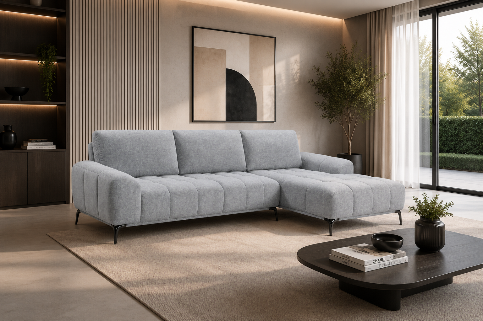 LUCAS Sectional w/ Adjustable Backrest