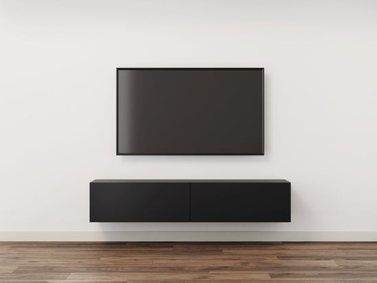 TV Unit Midnight Black Matte 6&