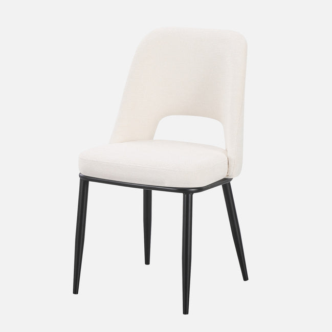 GLORIA Dining Chair in Beige Fabric