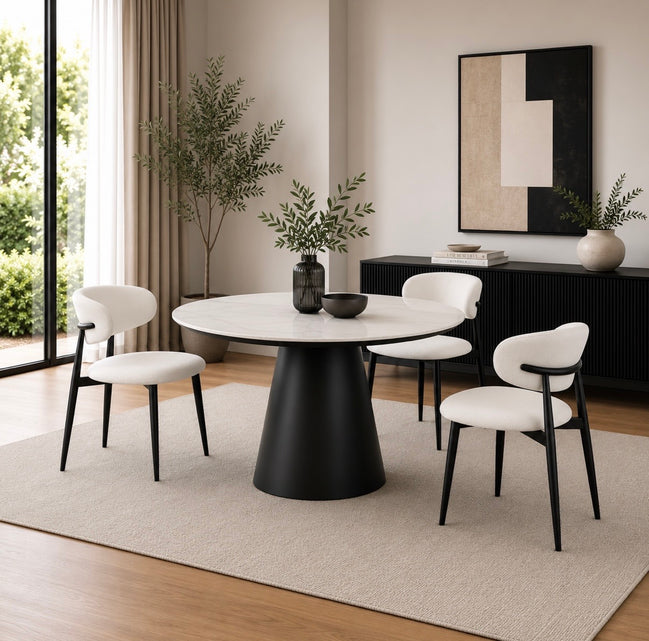LUCY Dining Table + DIANA Dining Chair